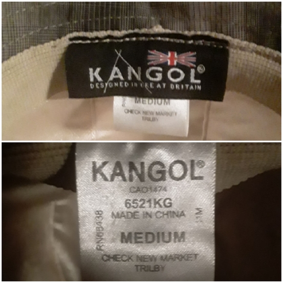 Kangol Unisex Medium Plaid Bucket Type Hat - Picture 3 of 14